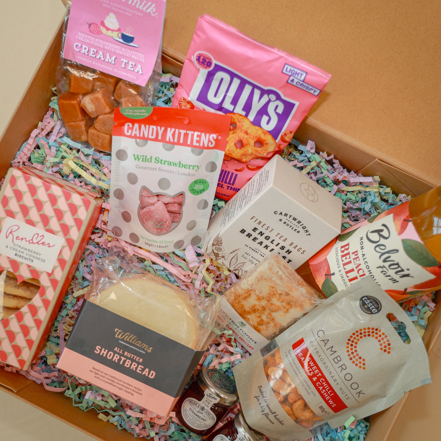 Corporate Food Hamper - Biscuits, Snacks & Sweet Treats - Large Heritage Hamper