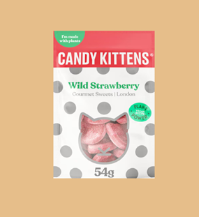 Candy Kittens Wild Strawberry 54g