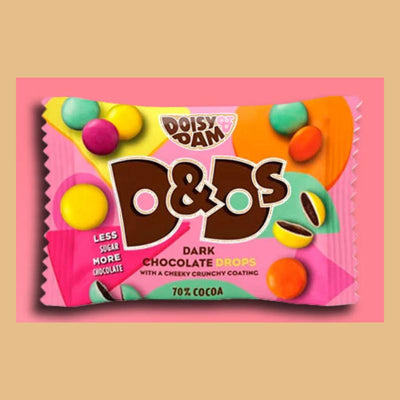 Doisy & Dam Dark Chocolate Drops 30g