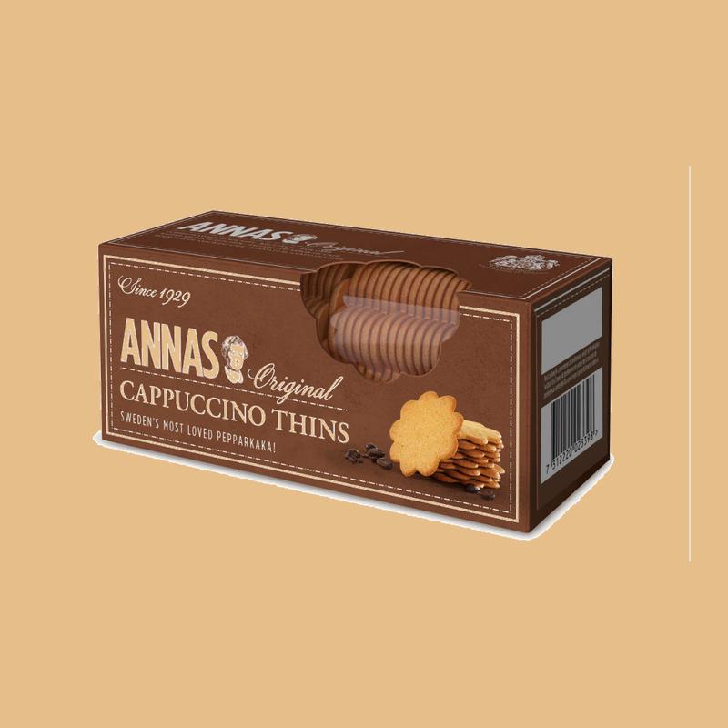 Anna's Cappucino Thins 150g