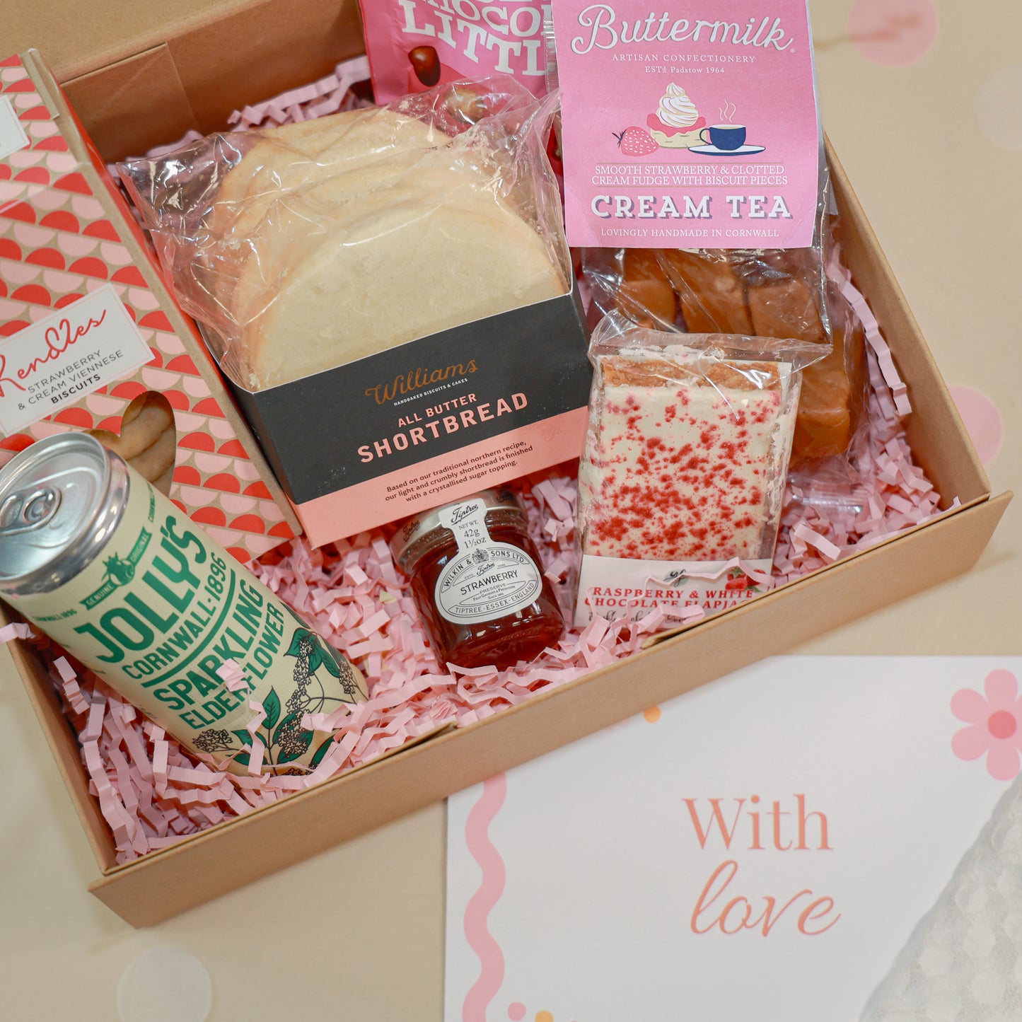 Luxury Wedding Hamper - Sweet Treats & Snacks - Hitched & Happy Hamper