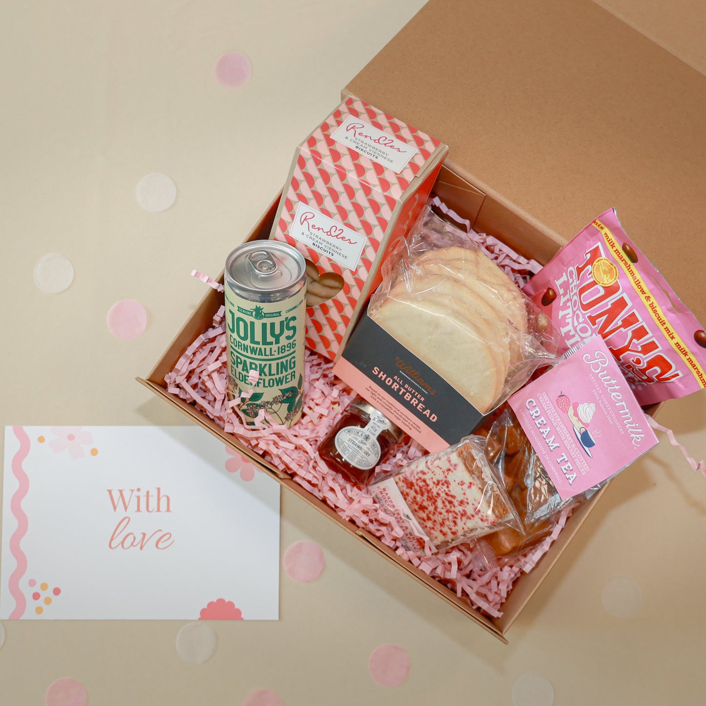 Luxury Wedding Hamper - Sweet Treats & Snacks - Hitched & Happy Hamper