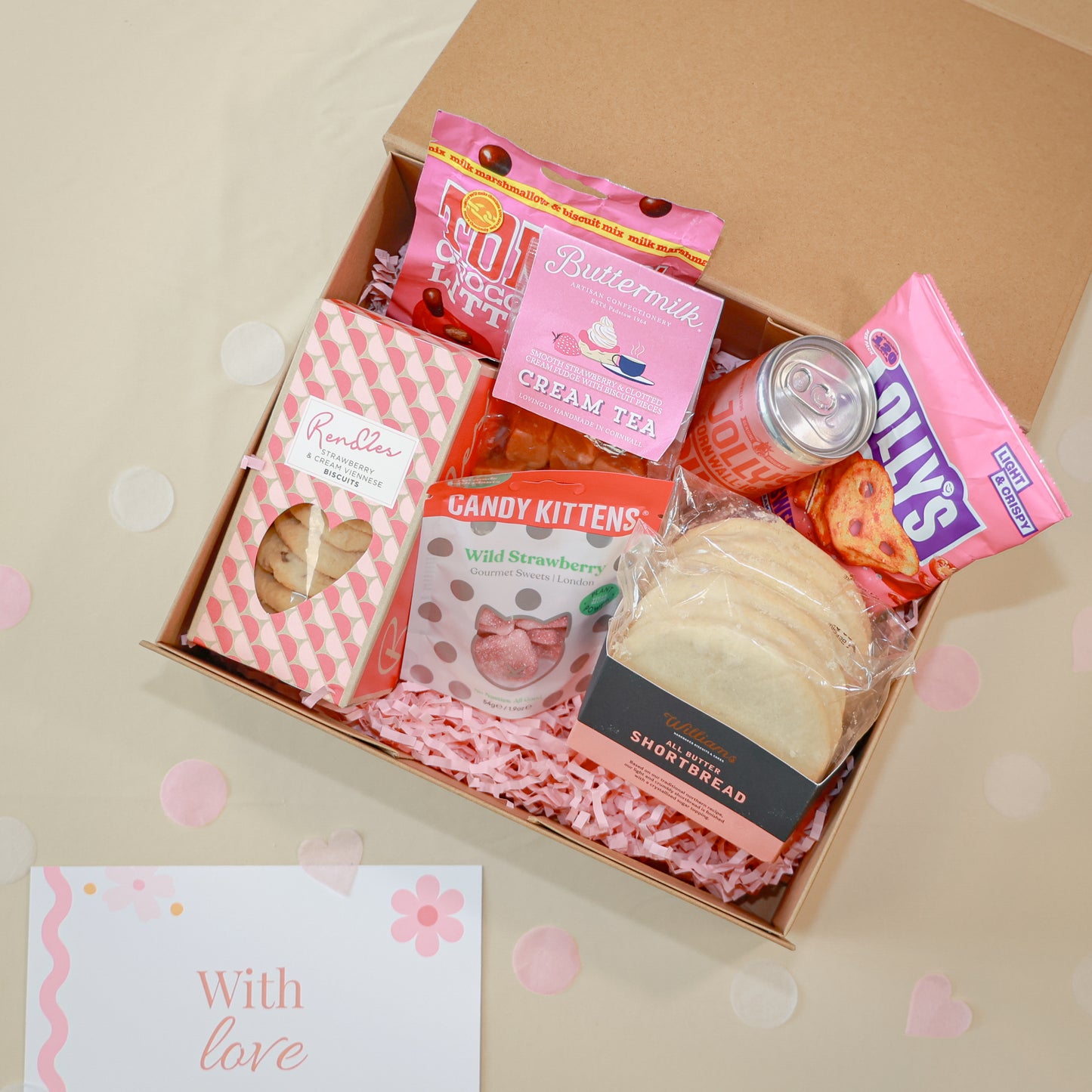 Anniversary Luxury Hamper - Biscuits, Snacks & Sweet Treats - The Love Edit