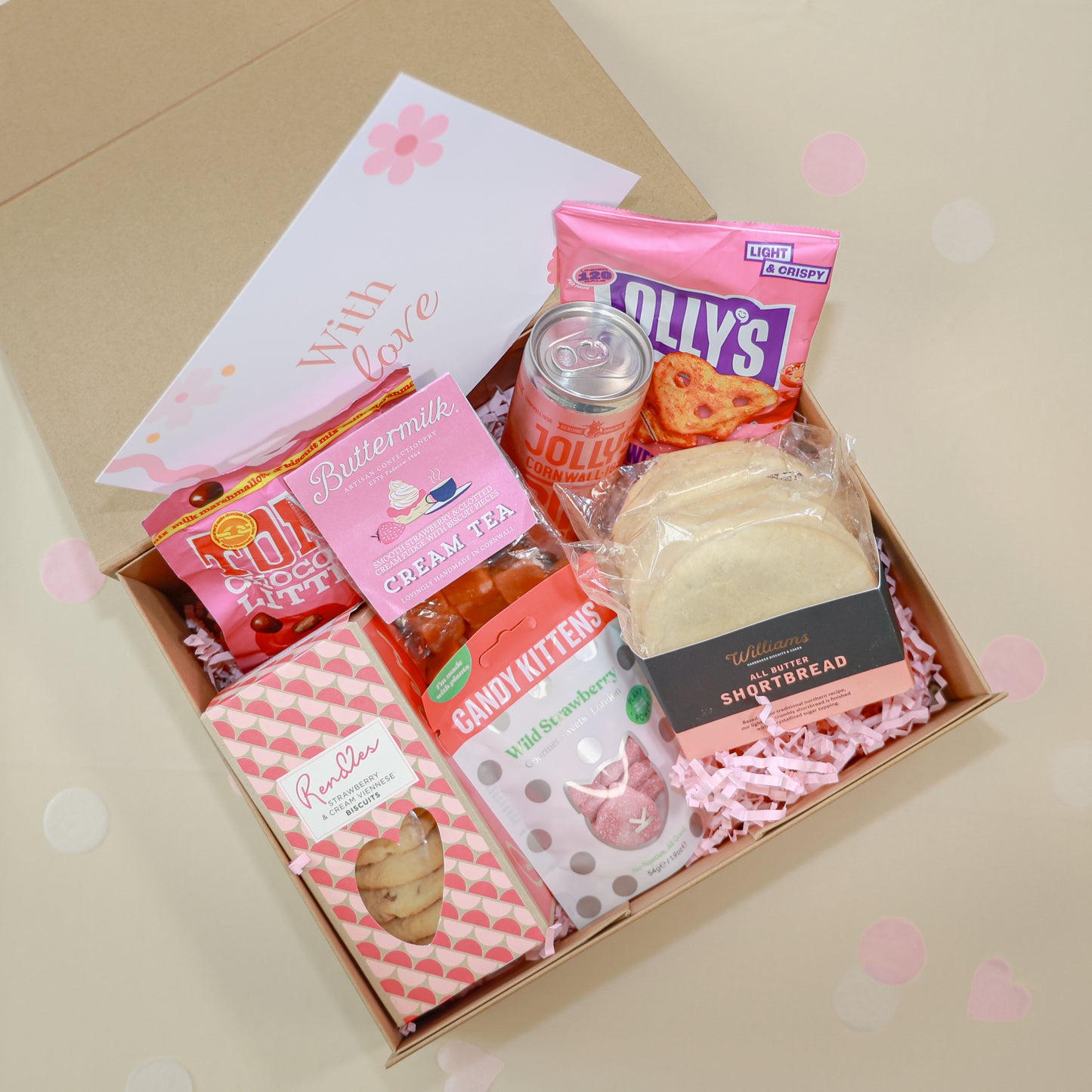 Anniversary Luxury Hamper - Biscuits, Snacks & Sweet Treats - The Love Edit