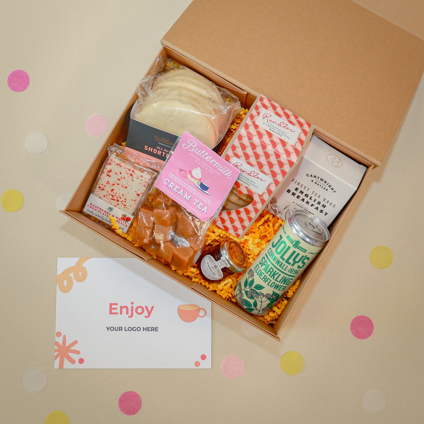 Corporate Food Hamper - Biscuits, Snacks & Sweet Treats - Brew & Biscuit Corporate Hamper