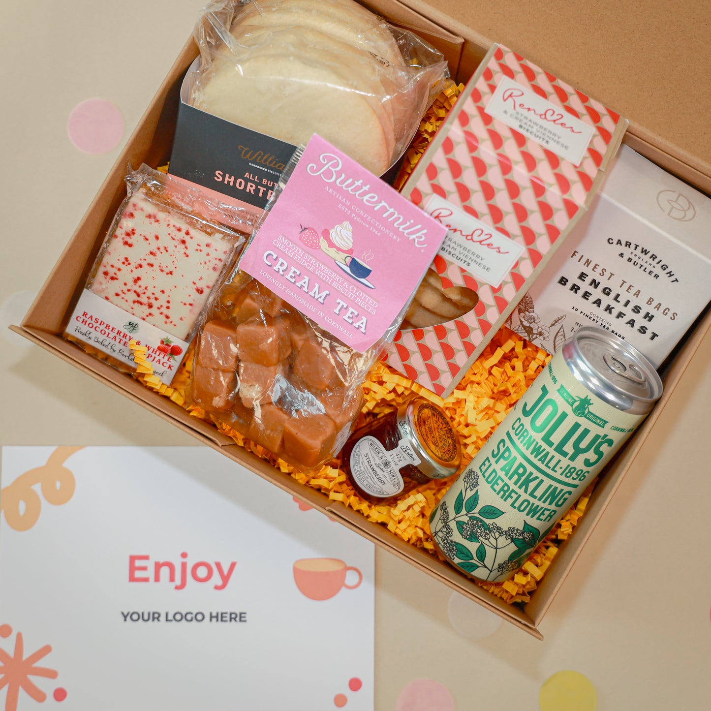 Corporate Food Hamper - Biscuits, Snacks & Sweet Treats - Brew & Biscuit Corporate Hamper