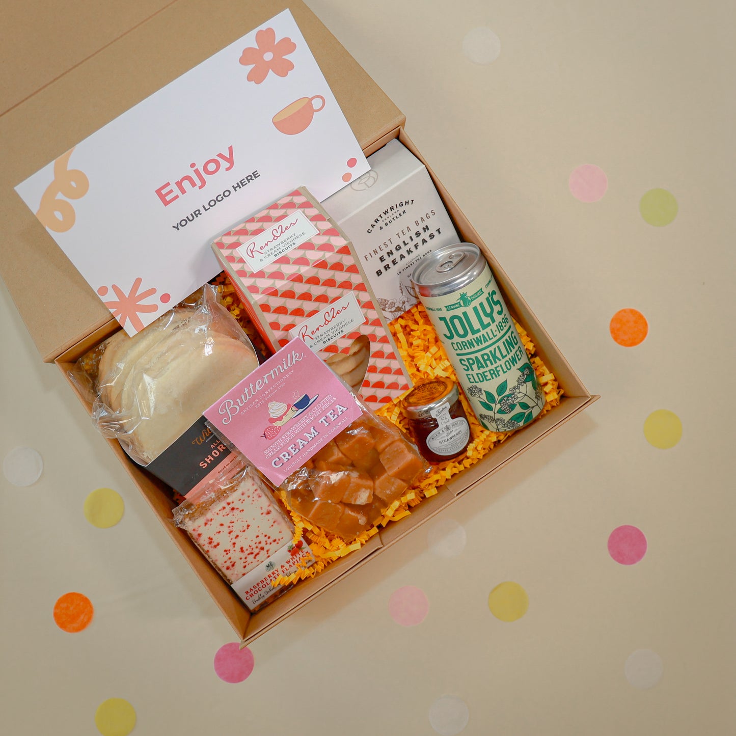 Corporate Food Hamper - Biscuits, Snacks & Sweet Treats - Brew & Biscuit Corporate Hamper