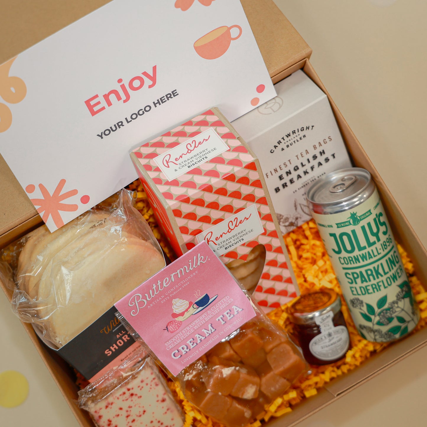 Corporate Food Hamper - Biscuits, Snacks & Sweet Treats - Brew & Biscuit Corporate Hamper