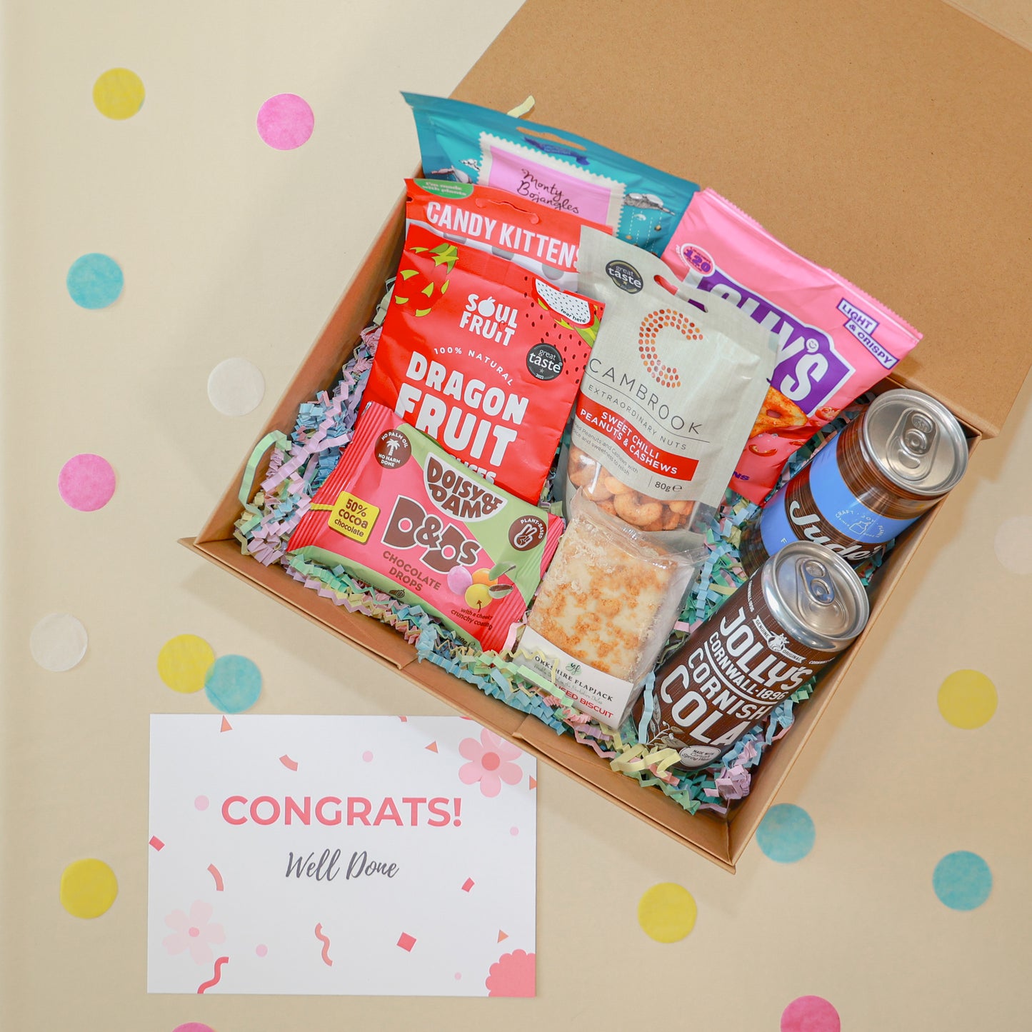 Luxury Exam Revision Hamper - Snacks and Brain Fuel -  Brain Fuel Hamper