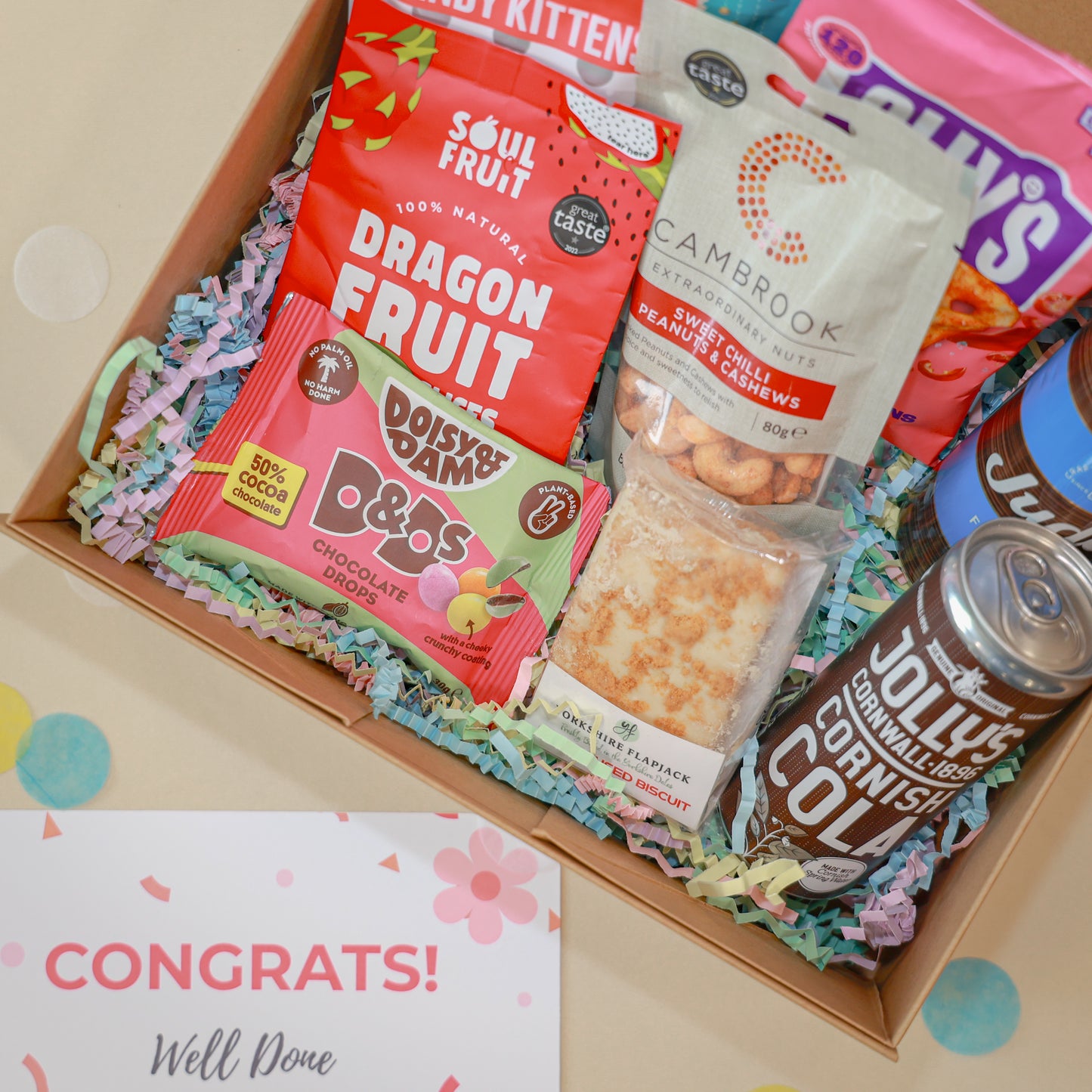 Luxury Exam Revision Hamper - Snacks and Brain Fuel -  Brain Fuel Hamper