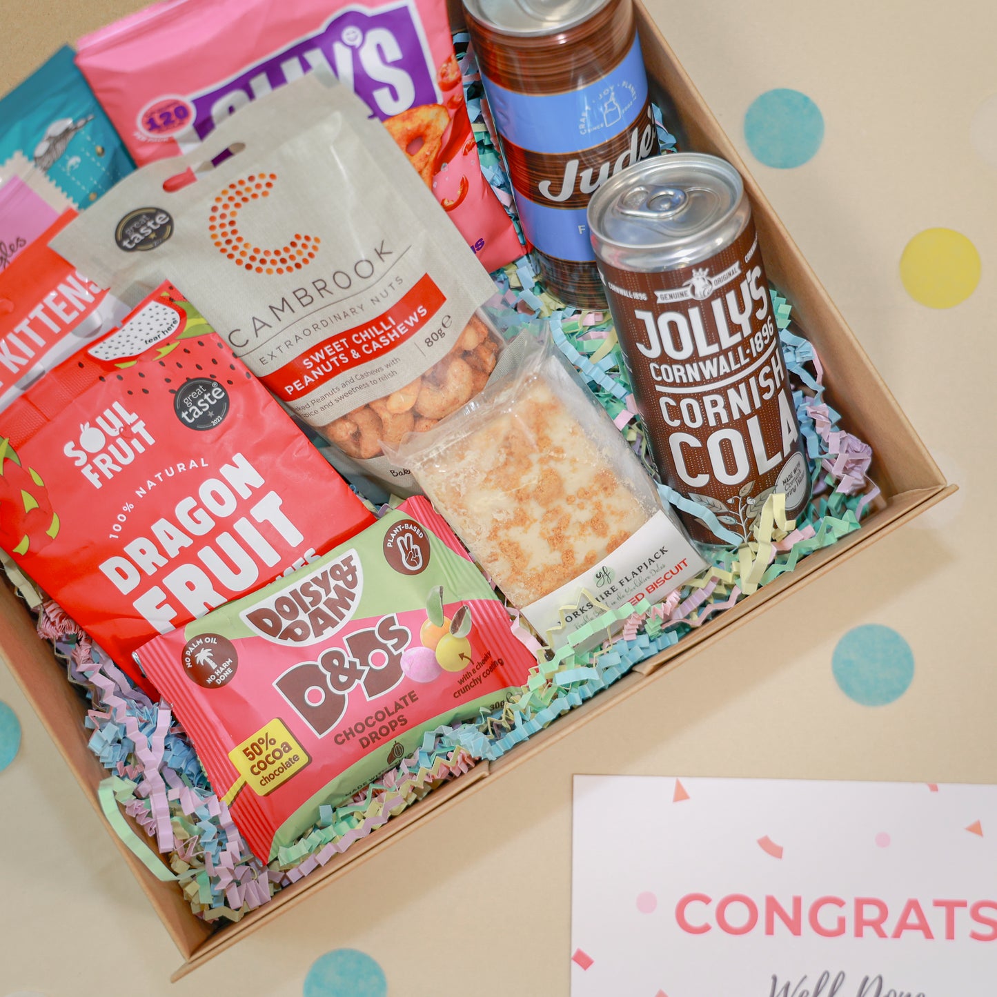 Luxury Exam Revision Hamper - Snacks and Brain Fuel -  Brain Fuel Hamper