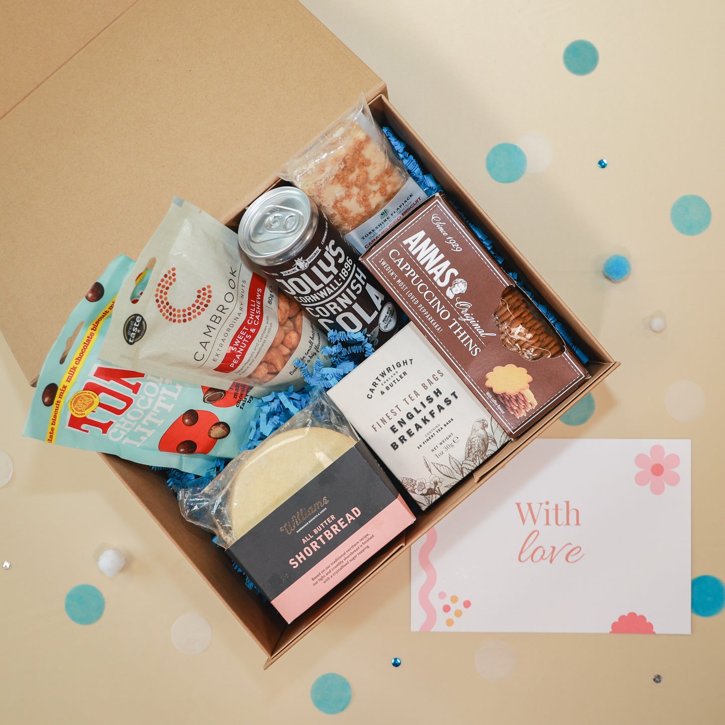 Luxury Hamper for Him - Sweet Treats & Snacks -  For the Main Man Hamper