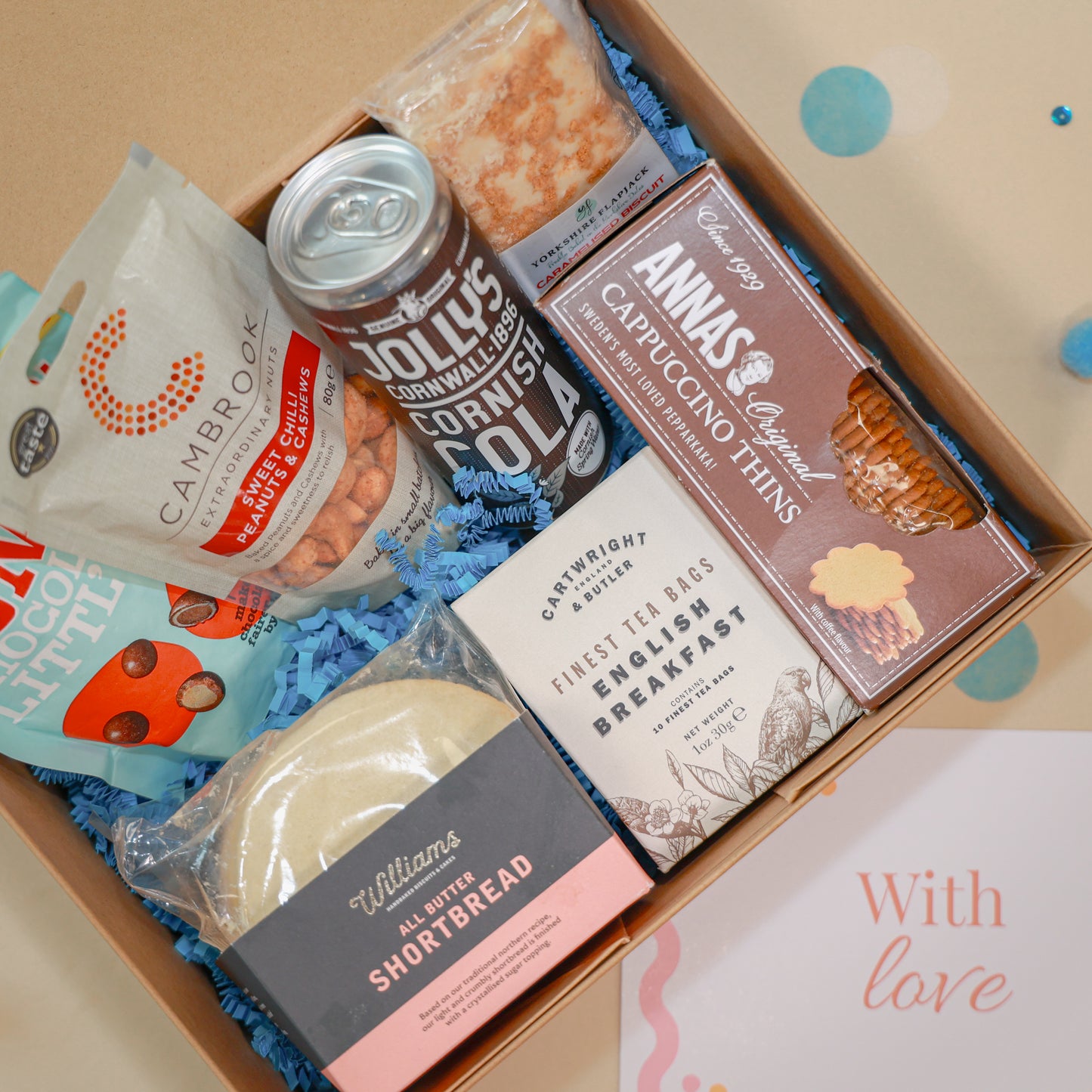Luxury Hamper for Him - Sweet Treats & Snacks -  For the Main Man Hamper