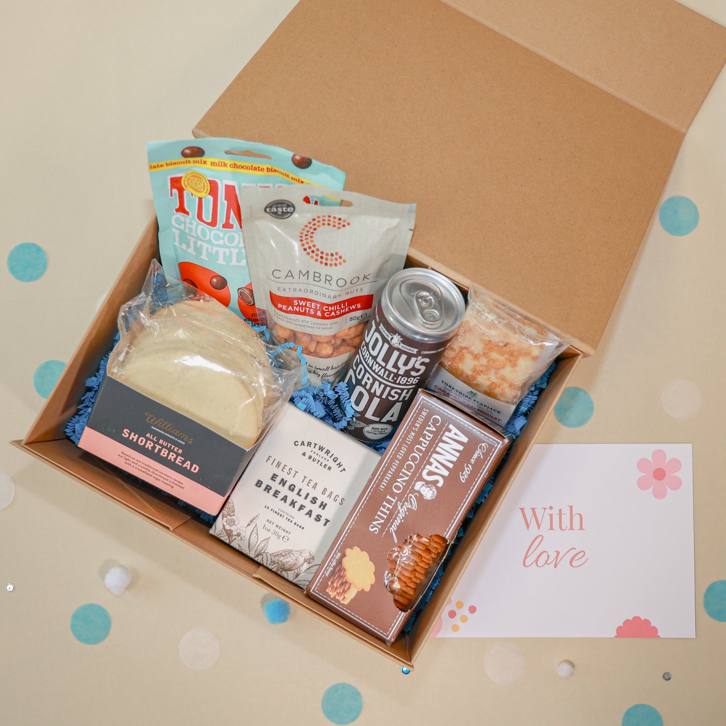 Luxury Hamper for Him - Sweet Treats & Snacks -  For the Main Man Hamper