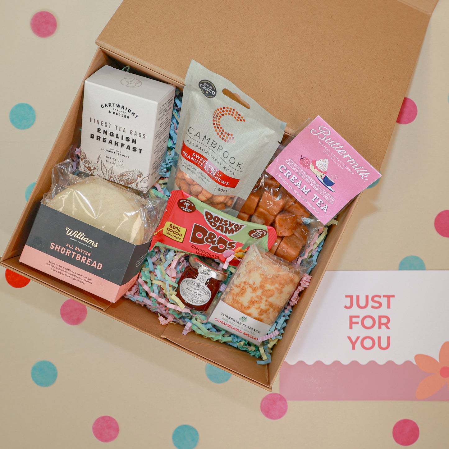 Luxury British Treats Hamper - Sweet Treats & Snacks - Proper Good Hamper