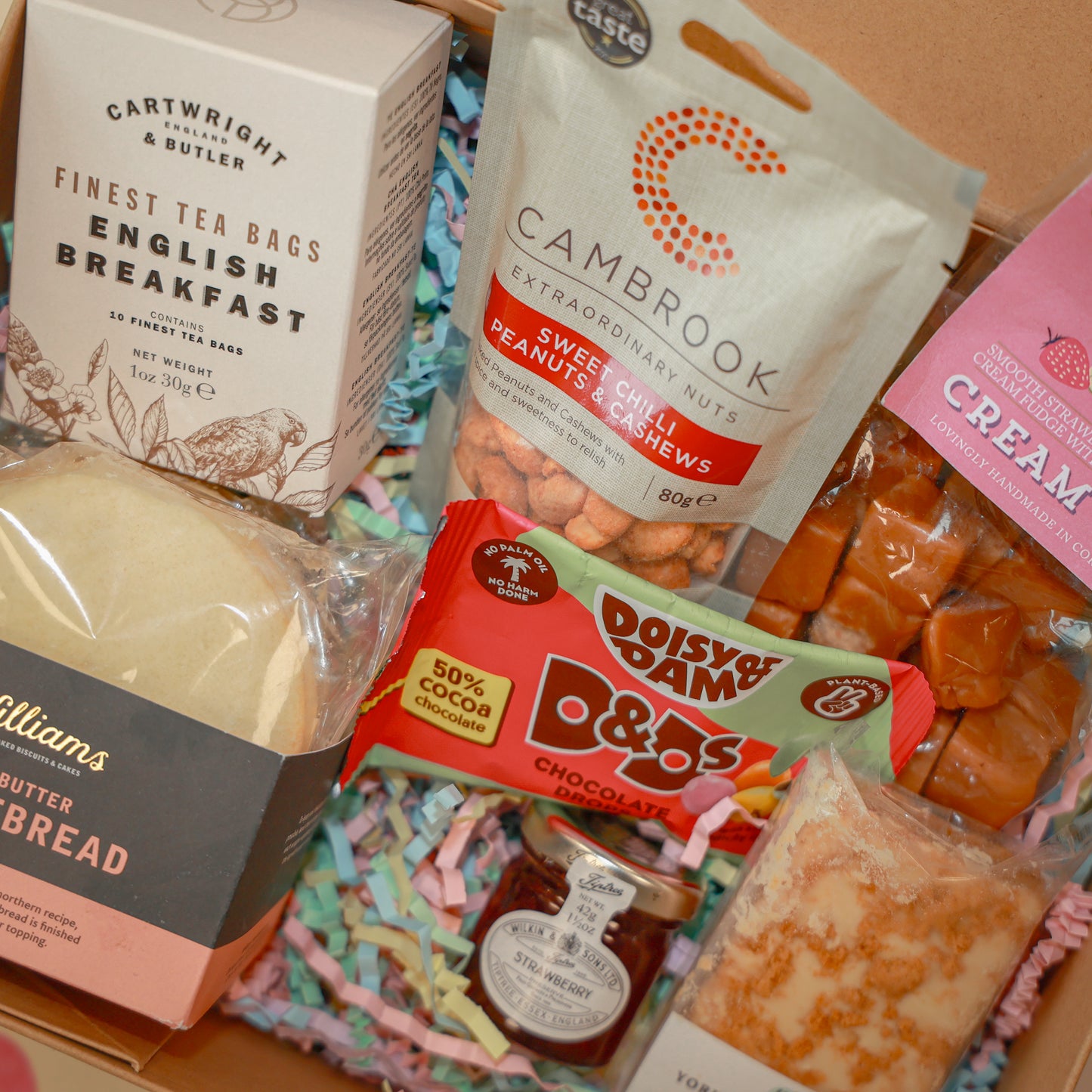 Luxury British Treats Hamper - Sweet Treats & Snacks - Proper Good Hamper