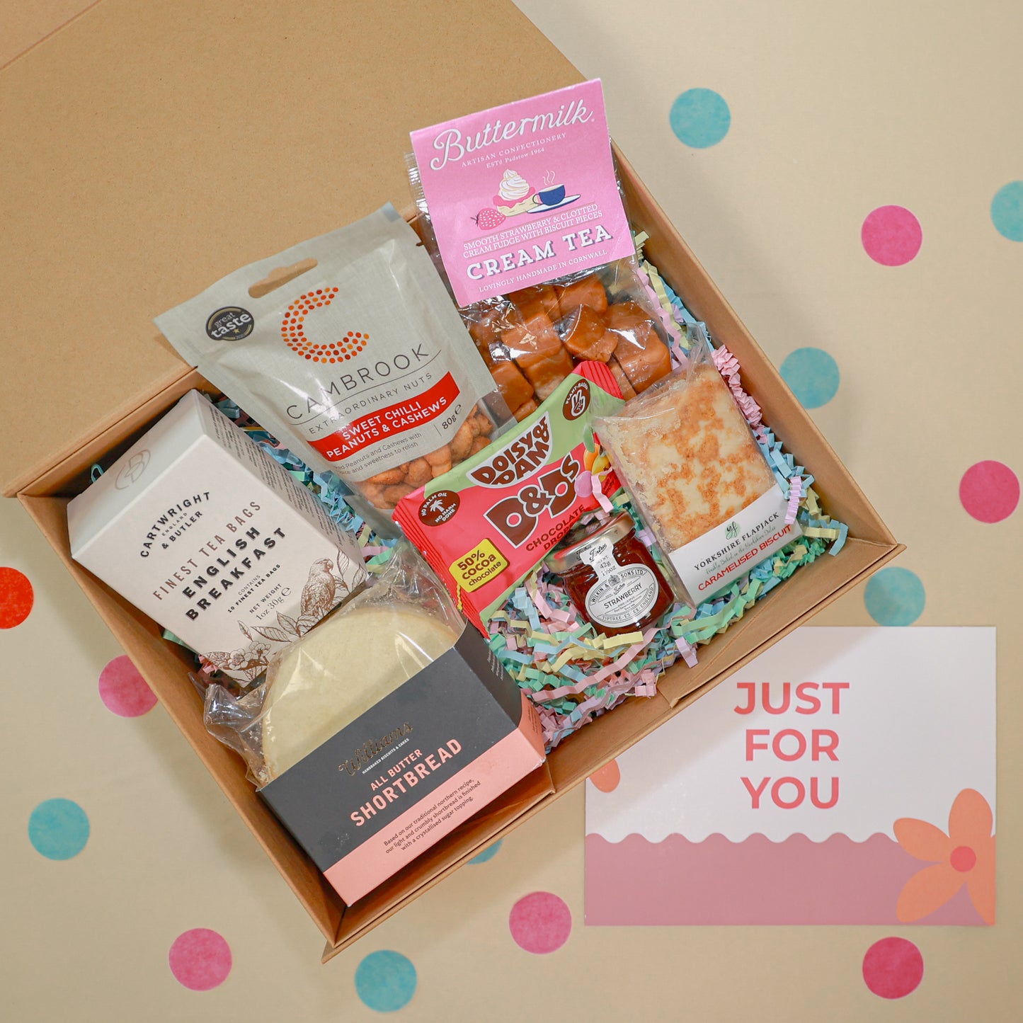 Luxury British Treats Hamper - Sweet Treats & Snacks - Proper Good Hamper