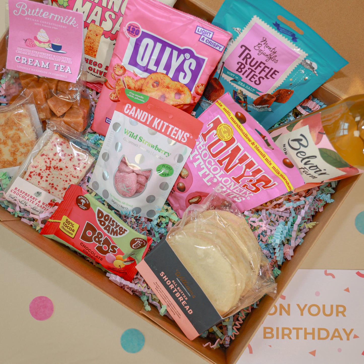 Luxury Large Birthday Treats Hamper - Sweet Treats & Snacks - The Big Birthday Box Hamper