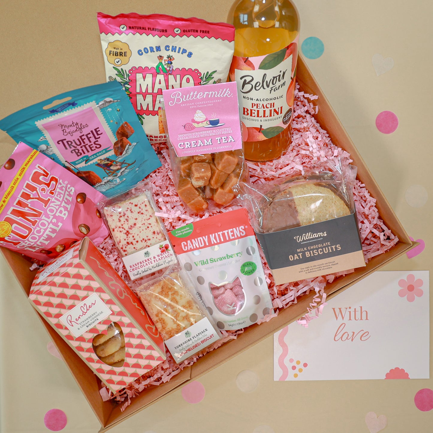Luxury Engagement Hamper - Sweet Treats & Snacks - You Said Yes! Hamper