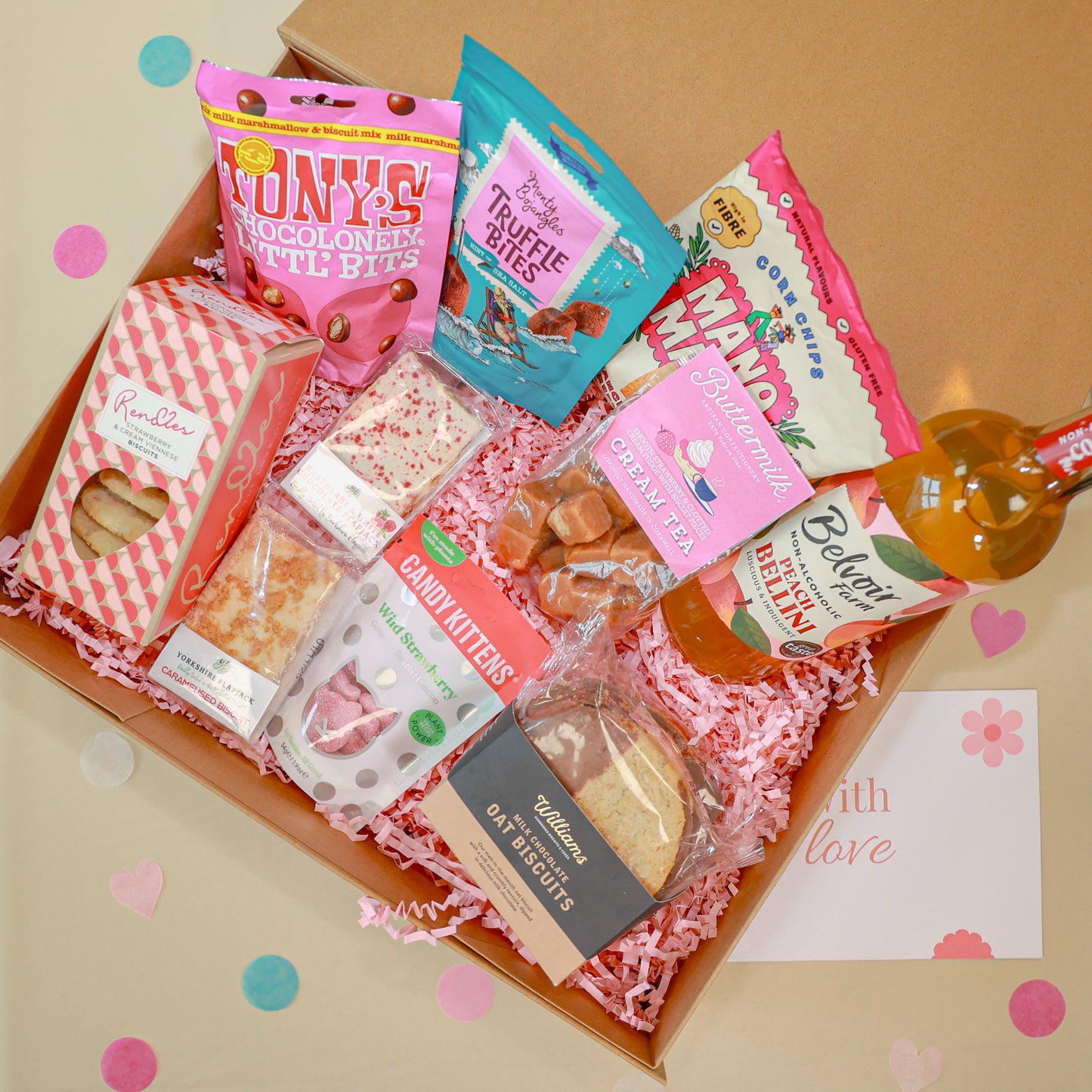Luxury Engagement Hamper - Sweet Treats & Snacks - You Said Yes! Hamper