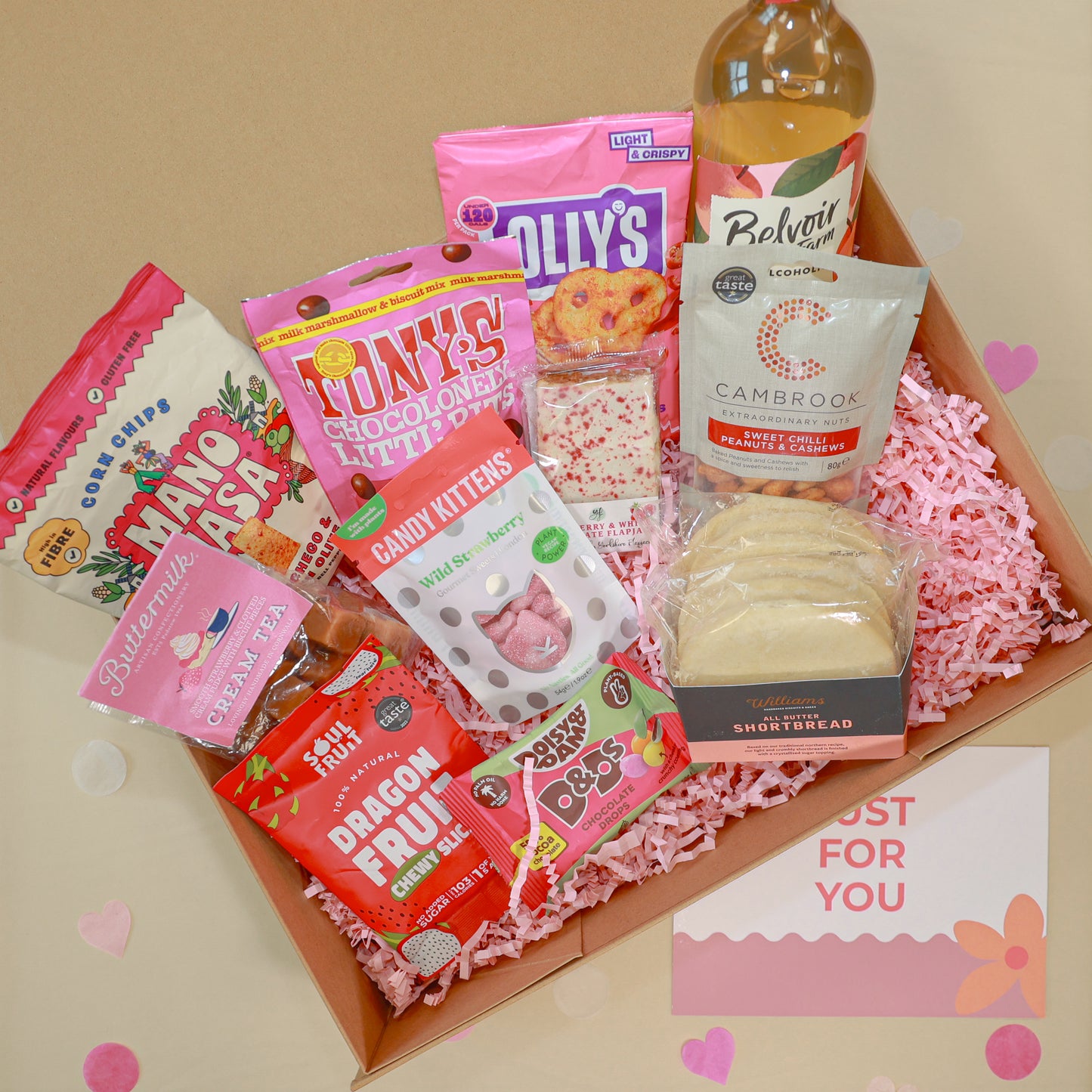 Luxury Large Bridesmaid Snack Hamper - Sweet Treats & Snacks - My I Do Crew Hamper