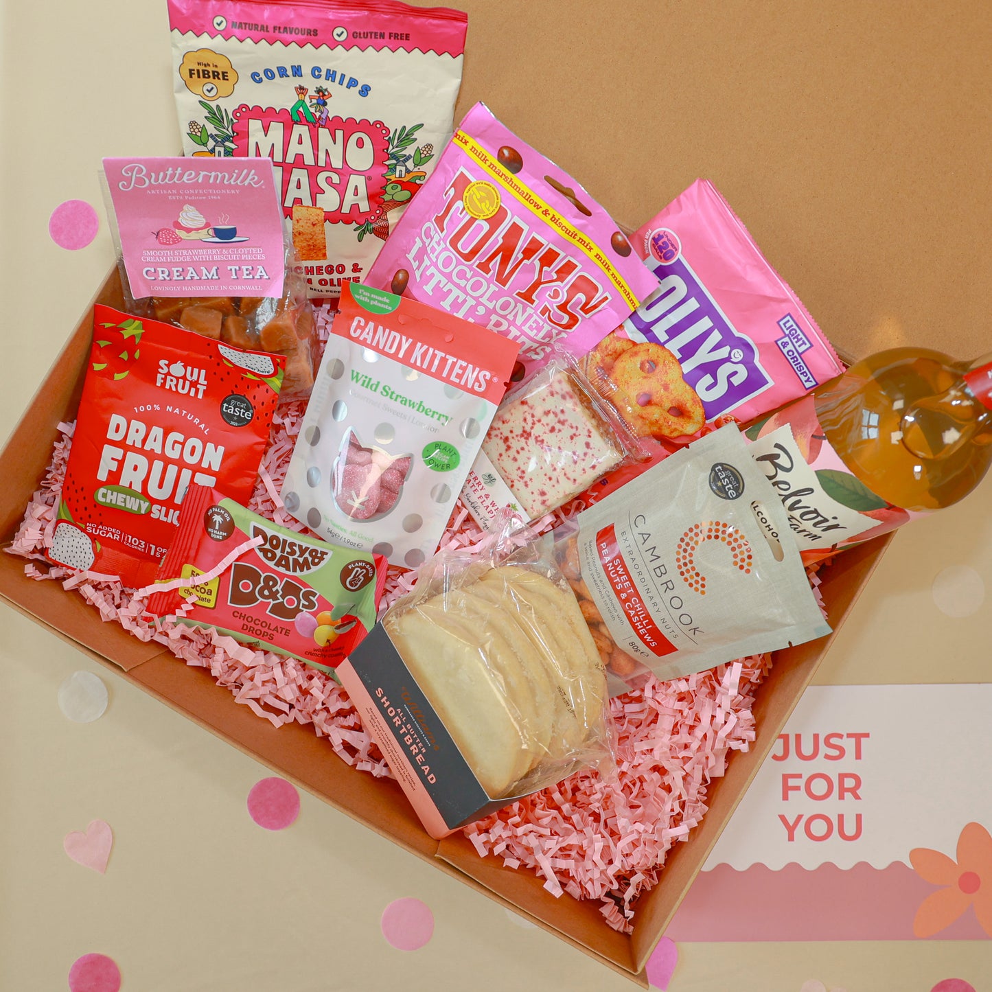 Luxury Large Bridesmaid Snack Hamper - Sweet Treats & Snacks - My I Do Crew Hamper