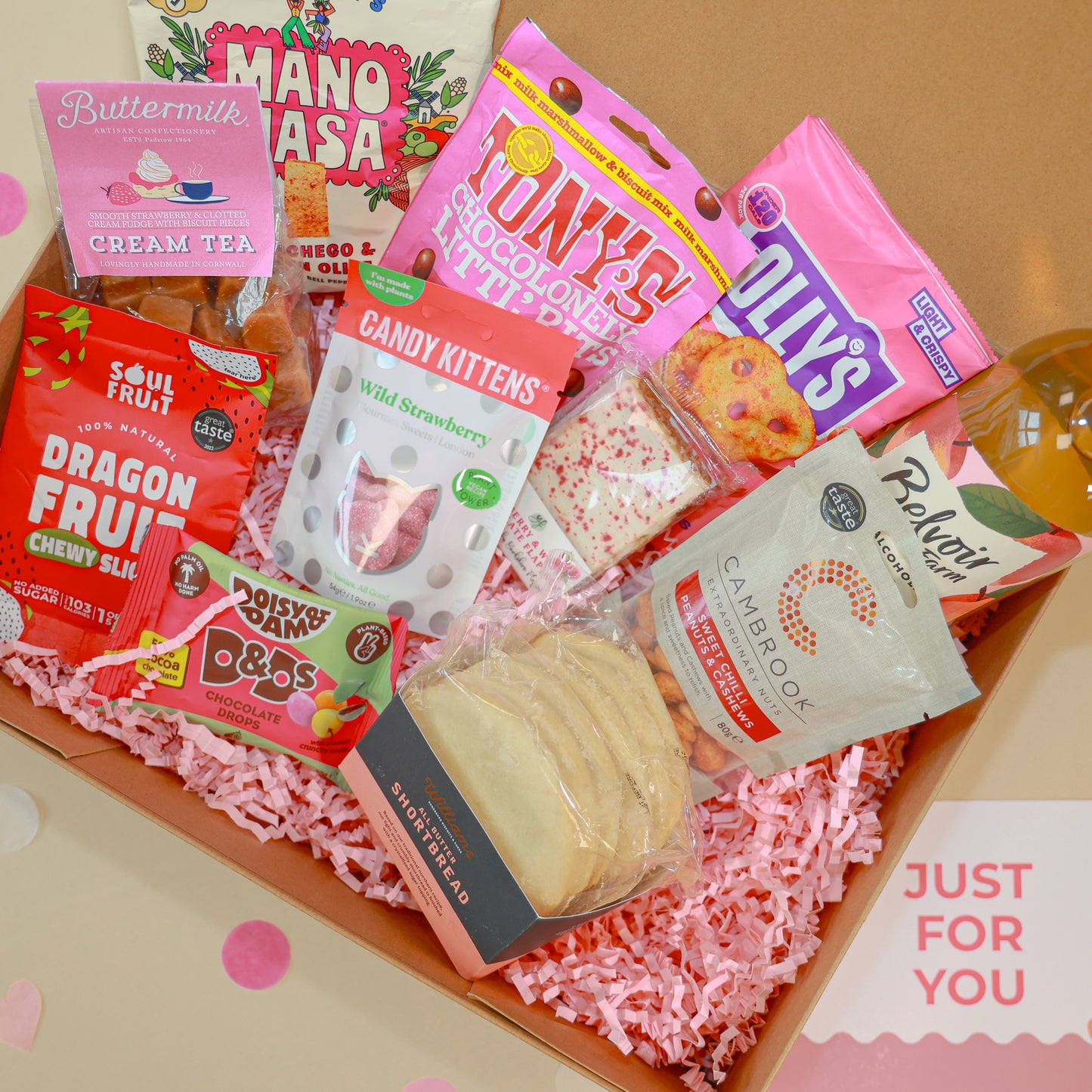 Luxury Large Bridesmaid Snack Hamper - Sweet Treats & Snacks - My I Do Crew Hamper