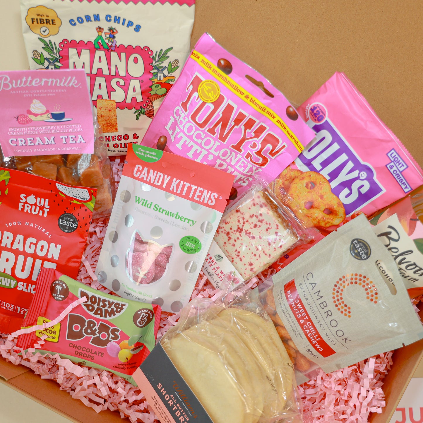 Luxury Large Bridesmaid Snack Hamper - Sweet Treats & Snacks - My I Do Crew Hamper