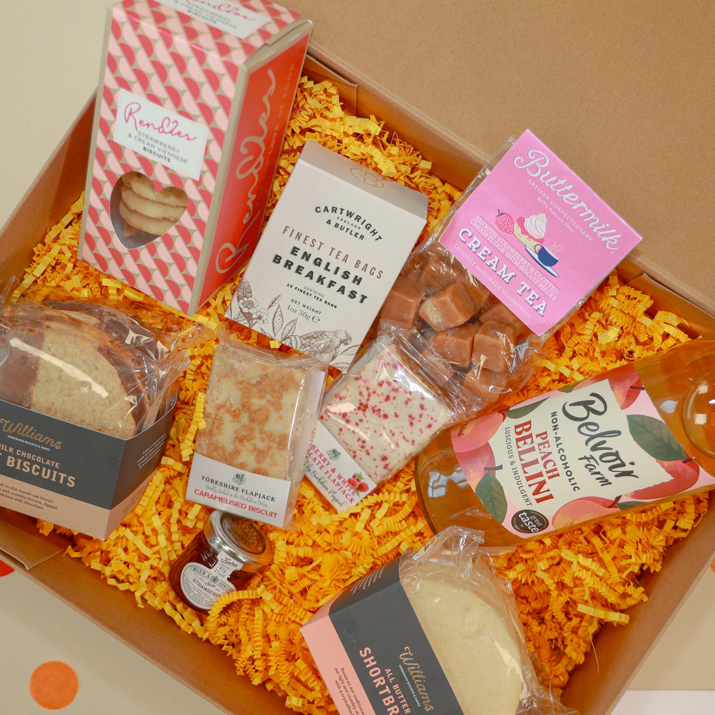 Corporate Food Hamper - Biscuits, Snacks & Sweet Treats - Large Brew & Biscuits