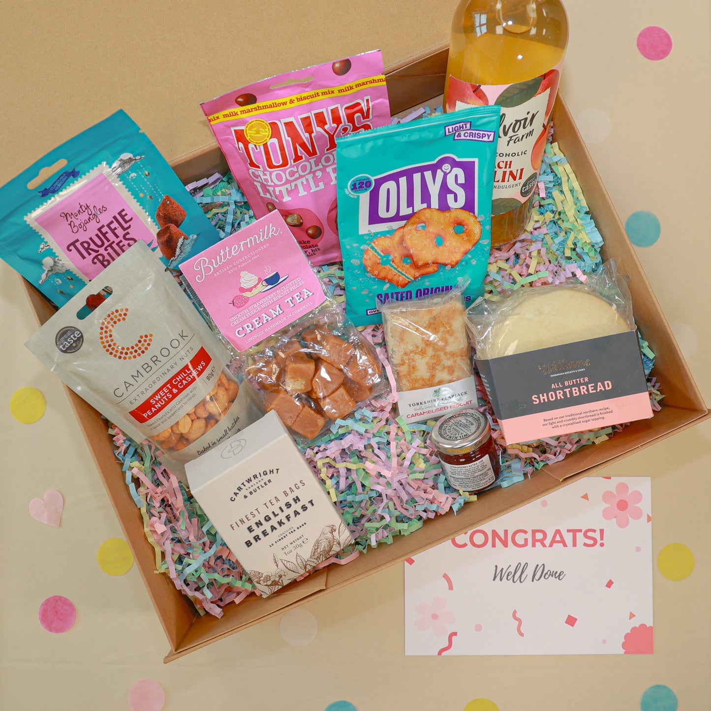 Luxury New Home Hamper - Sweet Treats & Snacks -  Unbox, Unwind, Repeat Hamper
