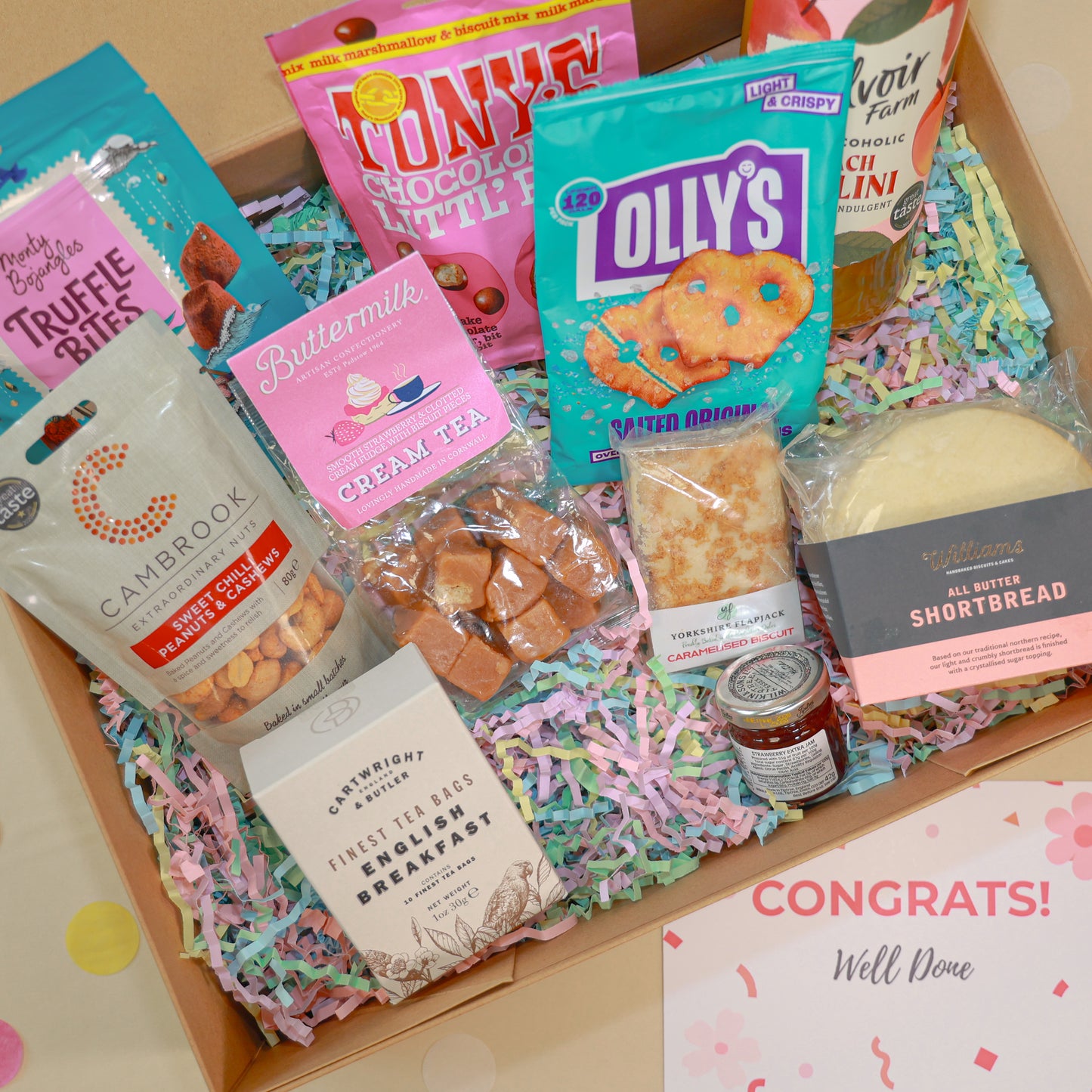 Luxury New Home Hamper - Sweet Treats & Snacks -  Unbox, Unwind, Repeat Hamper