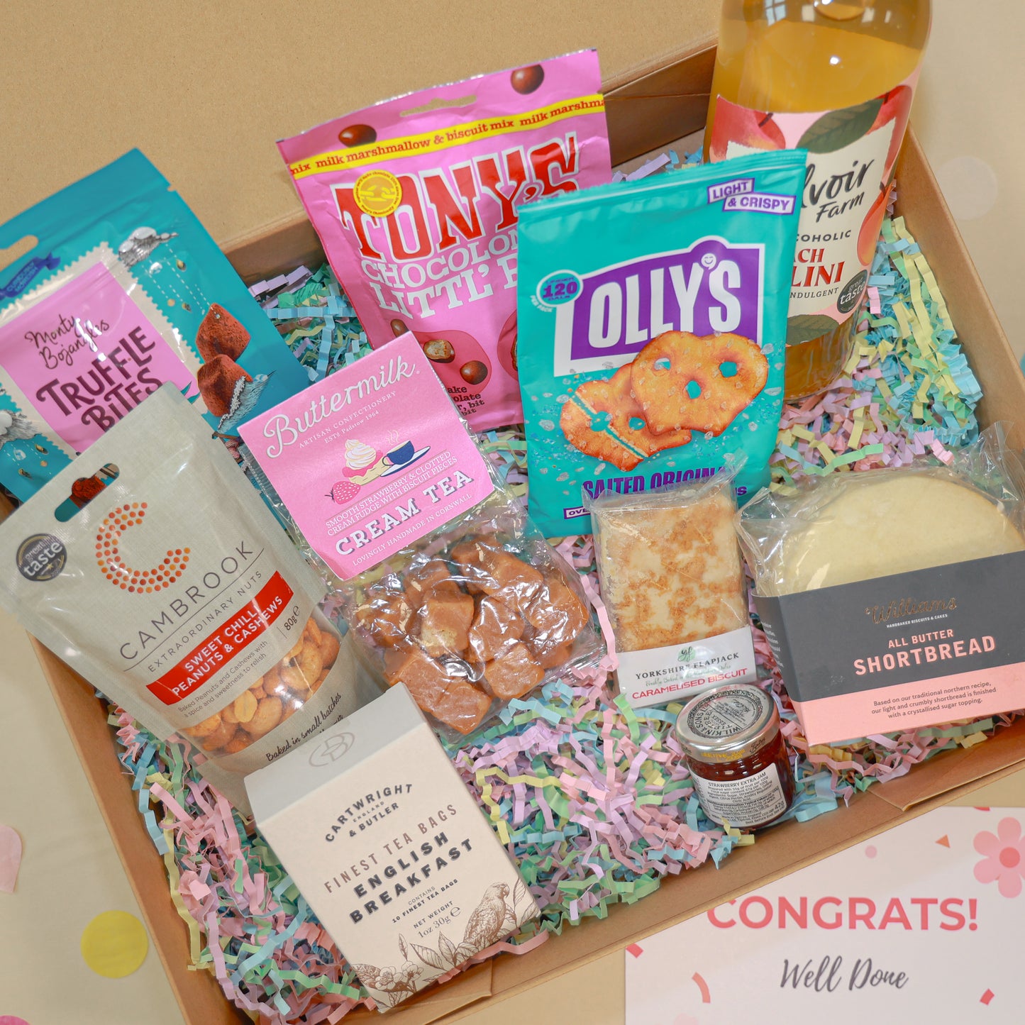 Luxury New Home Hamper - Sweet Treats & Snacks -  Unbox, Unwind, Repeat Hamper