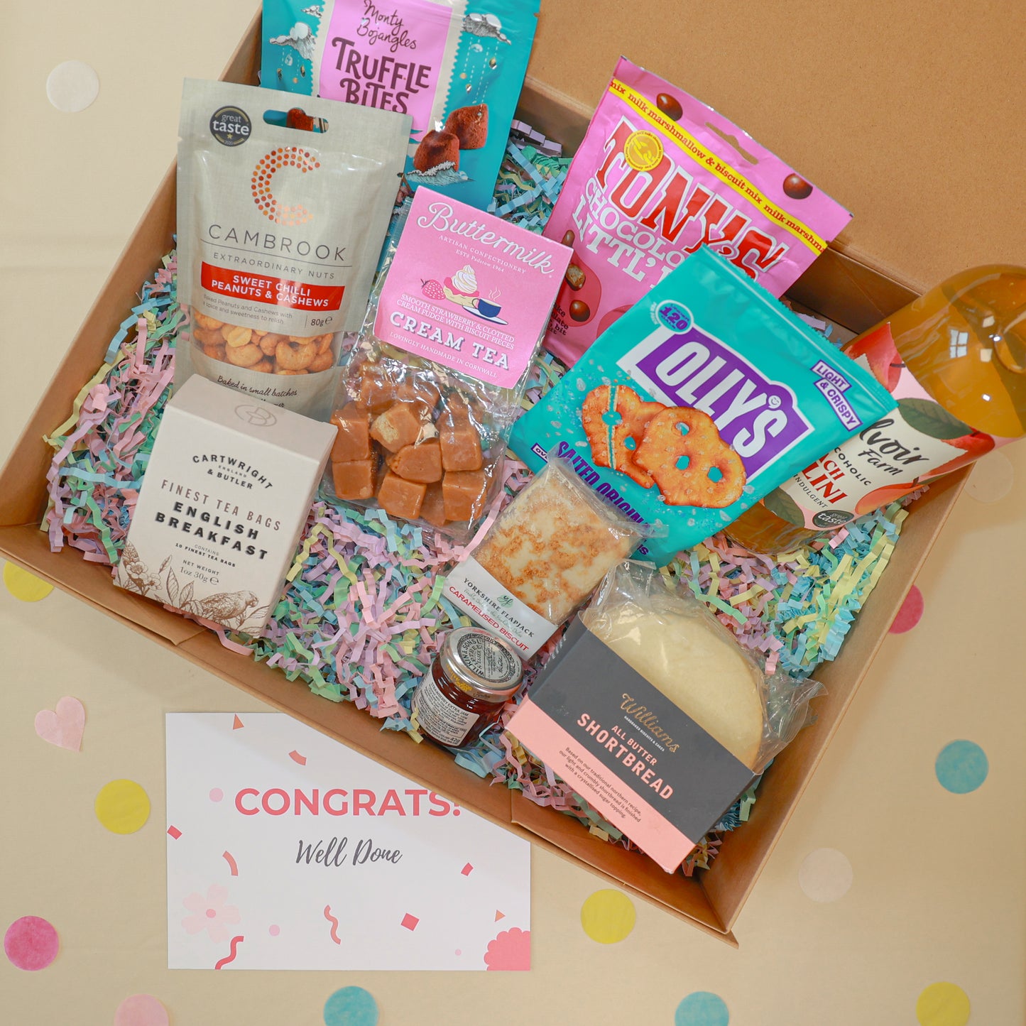 Luxury New Home Hamper - Sweet Treats & Snacks -  Unbox, Unwind, Repeat Hamper
