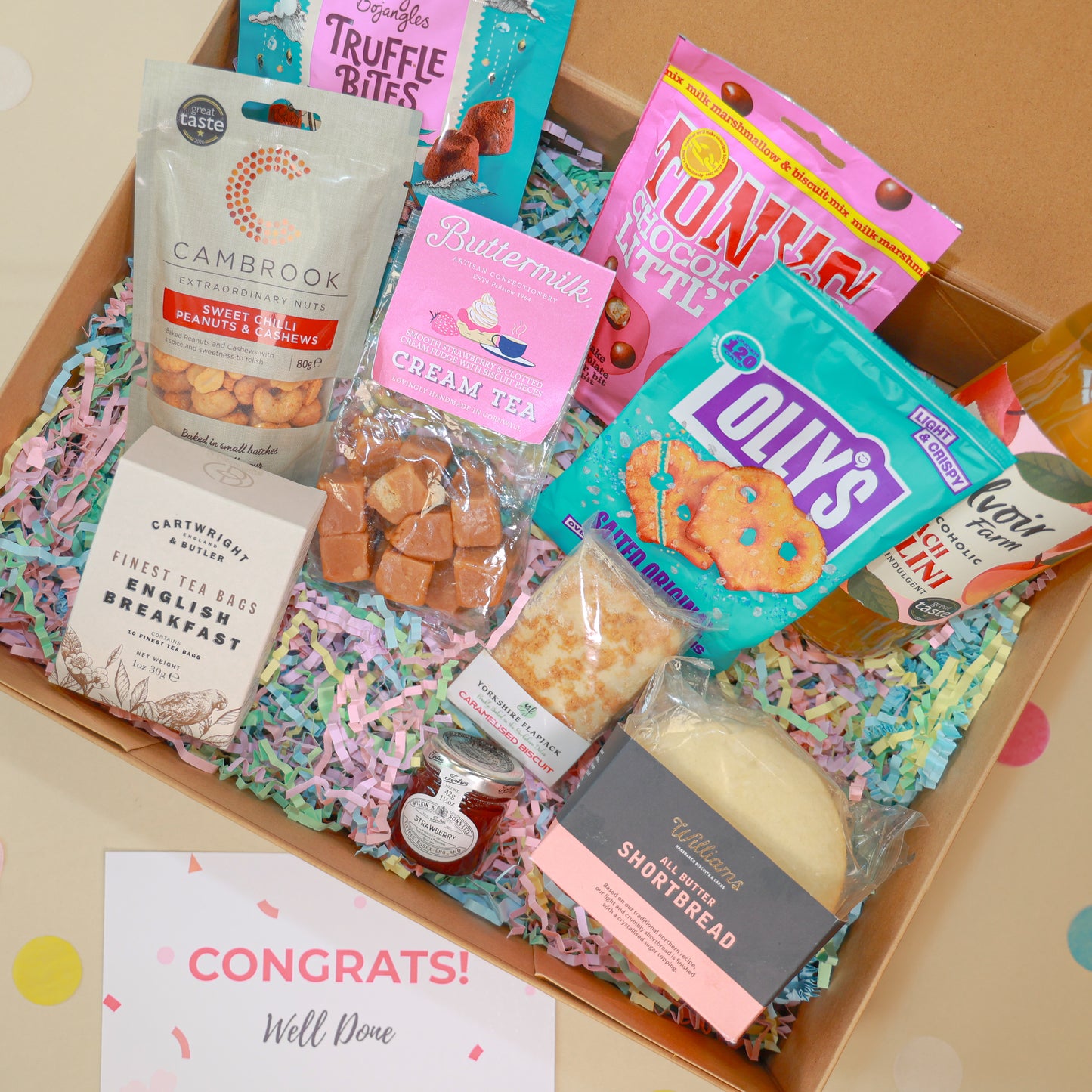 Luxury New Home Hamper - Sweet Treats & Snacks -  Unbox, Unwind, Repeat Hamper