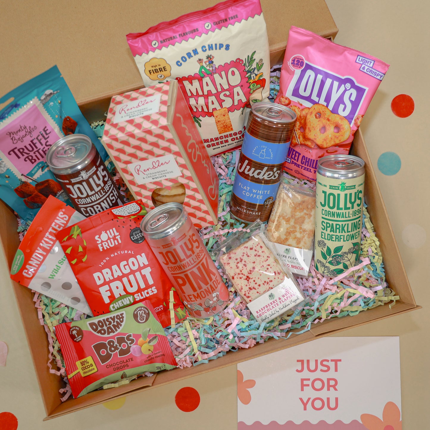 Luxury Snack and Drink Hamper - Sweet Treats & Snacks - The Snack Edit Hamper