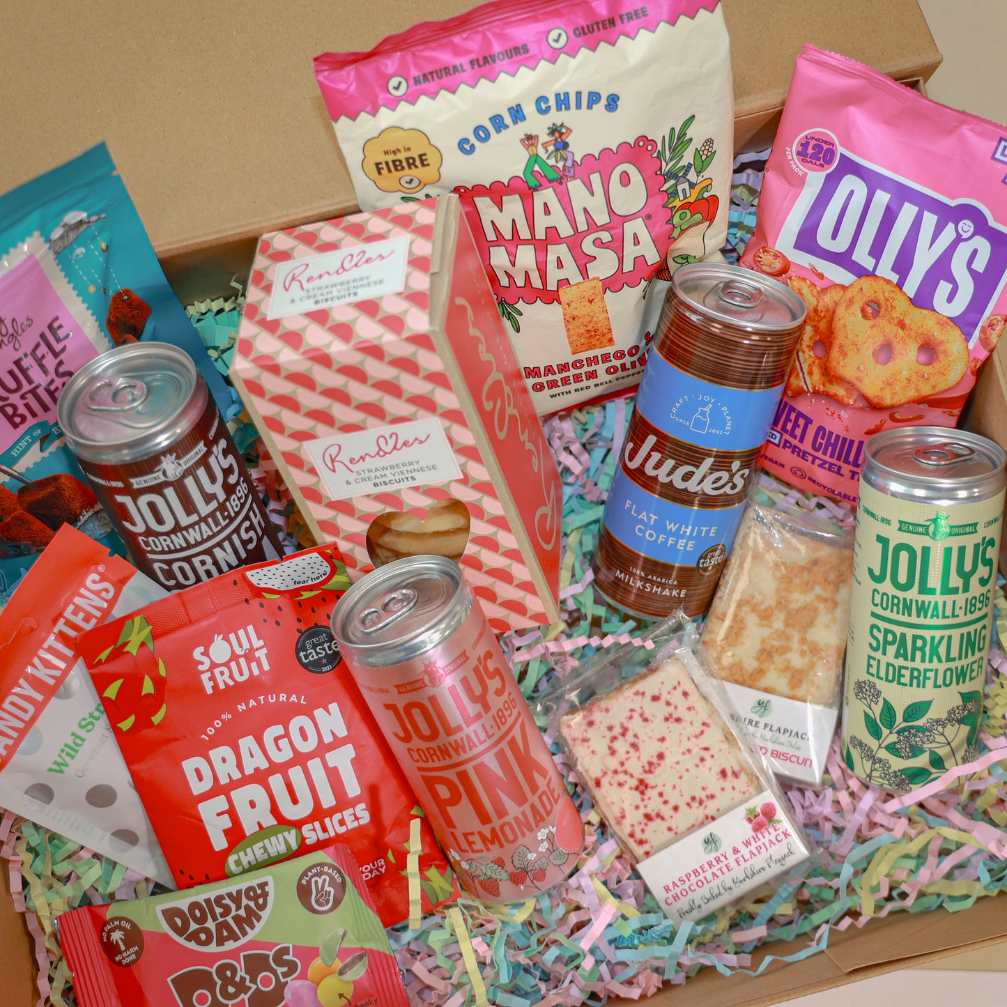 Luxury Snack and Drink Hamper - Sweet Treats & Snacks - The Snack Edit Hamper