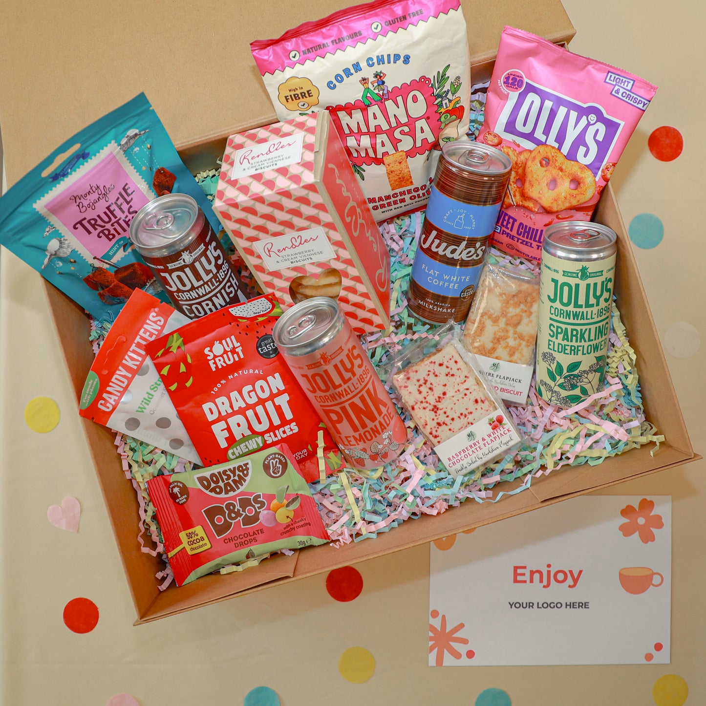 Luxury Snack and Drink Hamper - Sweet Treats & Snacks - The Snack Edit Hamper