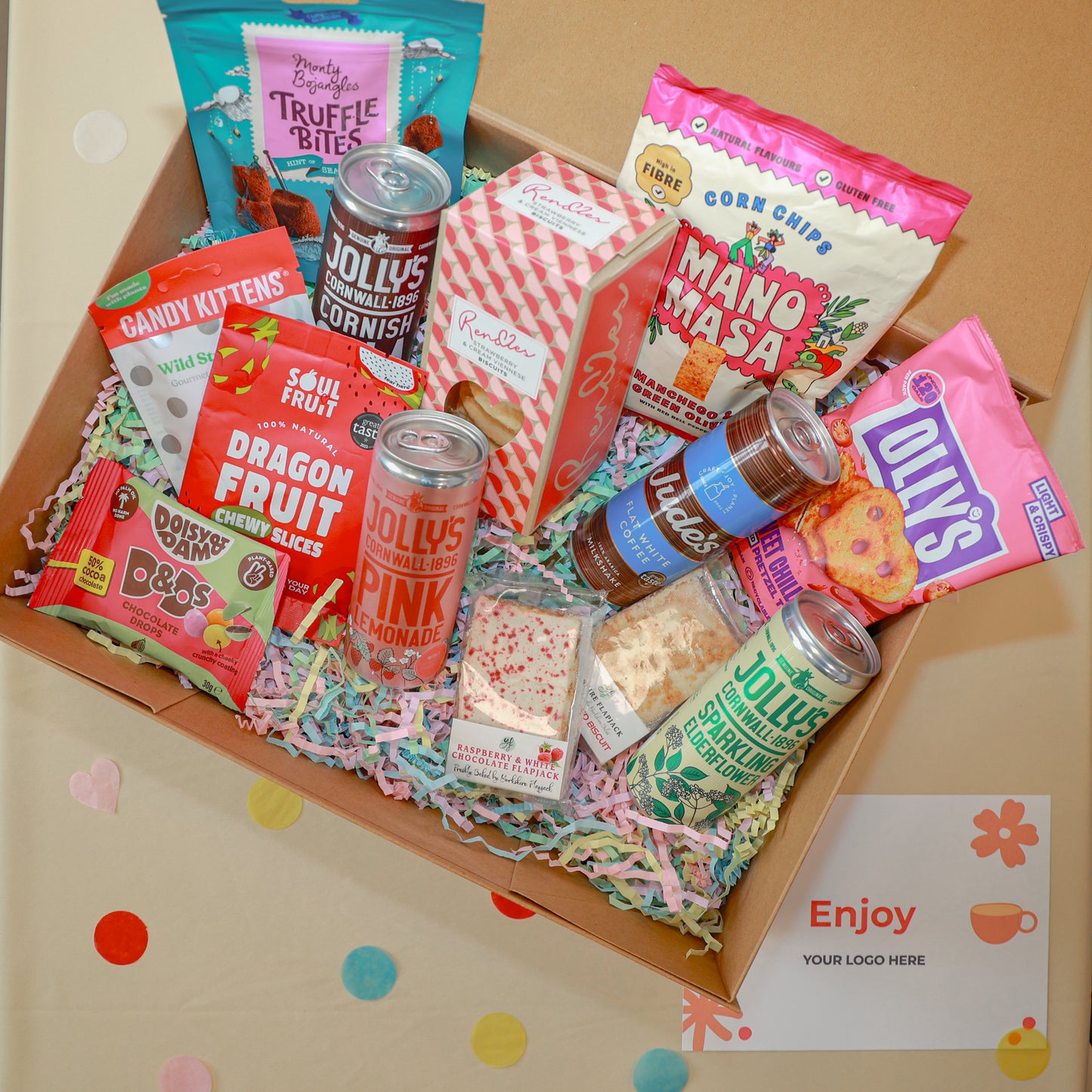 Corporate Food Hamper - Biscuits, Snacks & Sweet Treats - Large Office Fuel Pack