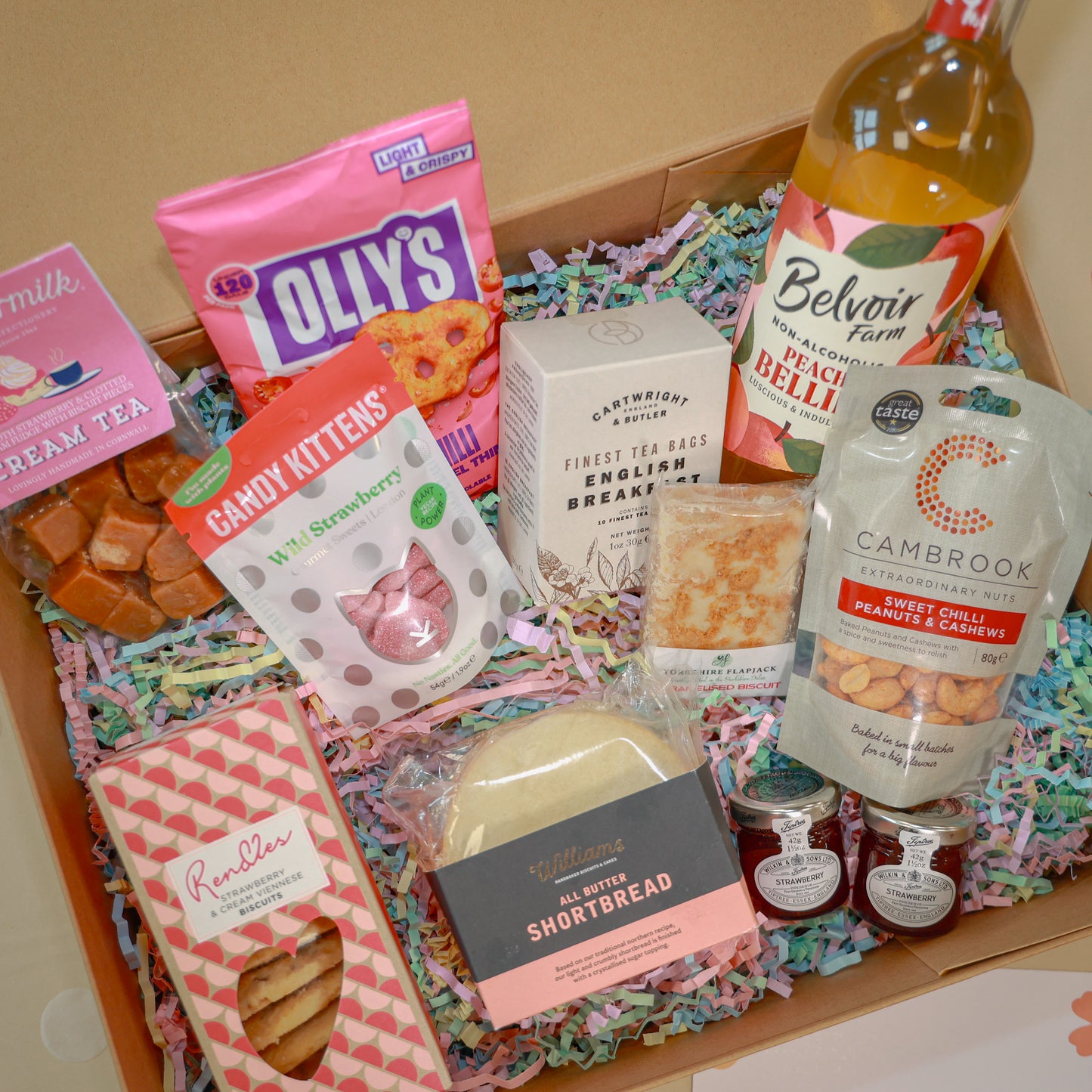 Corporate Food Hamper - Biscuits, Snacks & Sweet Treats - Large Heritage Hamper