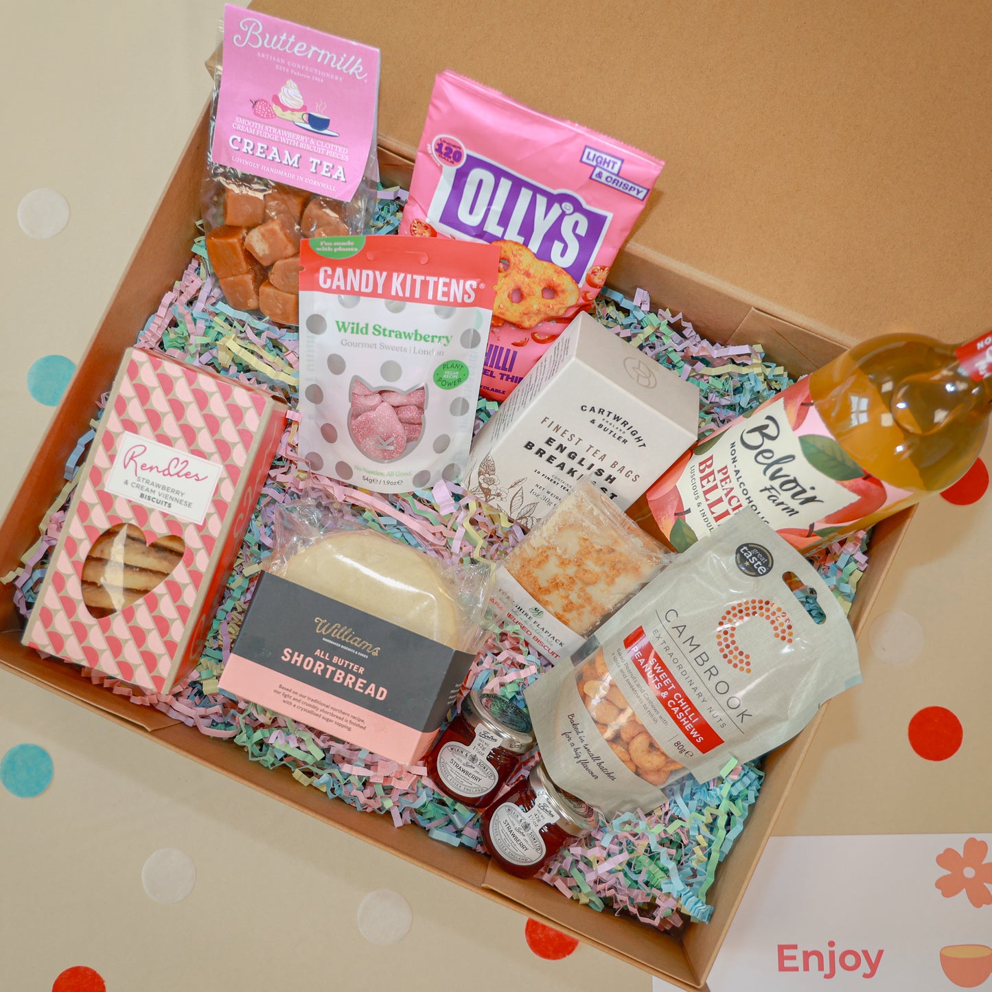 Corporate Food Hamper - Biscuits, Snacks & Sweet Treats - Large Heritage Hamper