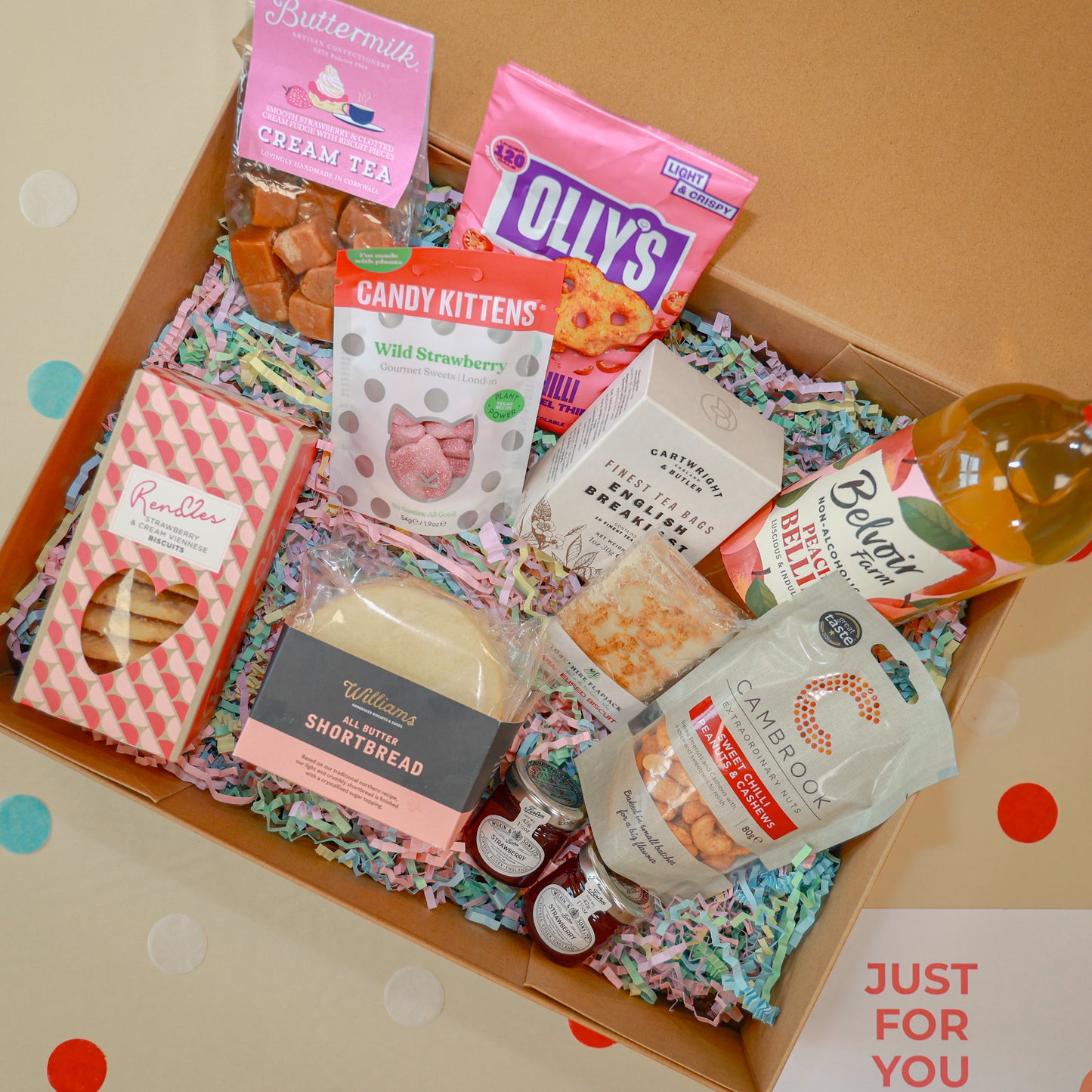 Corporate Food Hamper - Biscuits, Snacks & Sweet Treats - Large Heritage Hamper