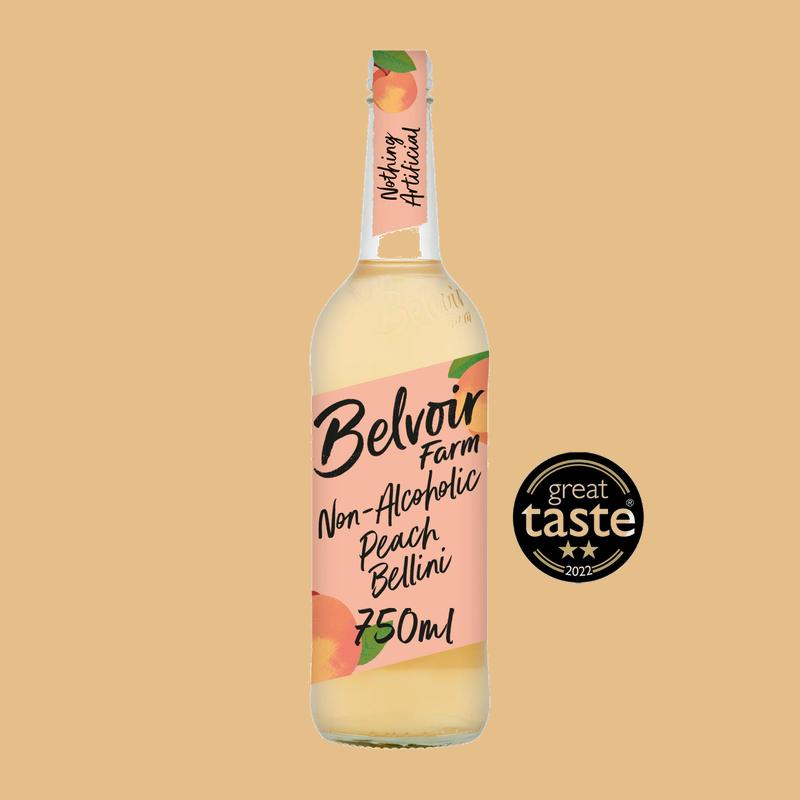 Belvoir Non Alcoholic Peach Bellini 750ml