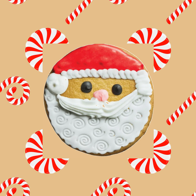 Original Baker Christmas Santa Vanilla Biscuit 65g