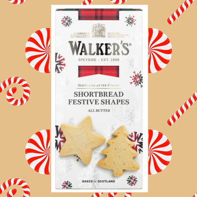 Walkers Festive Shortbread Shapes 60g